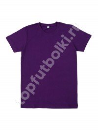 Фиолетовая детская футболка фото